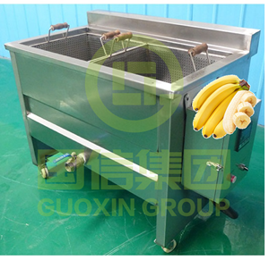 Industrial Batch <b>Fryer</b> For Banana Processing Stainless Steel Commercial Deep Fry <b>Machine</b> - Product Image 1