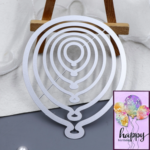 Bóng Hình Dạng Biên Giới Cắt Kim Loại Chết Cho Scrapbooking Tự Làm Của Nhãn Hiệu Thủ Công Công Cụ Sản Xuất Carbon Khung Thép Khuôn Mẫu - Product Image 4