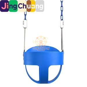 Chaise suspendue pour enfants en plastique épaissi, jouet pour enfants, panier suspendu pour intérieur et extérieur, parc, espace communautaire, coussin en EVA, cour - Product Image 5