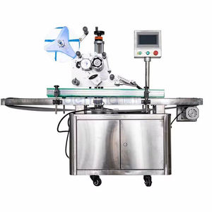 Máquina etiquetadora de códigos de barras de sobremesa, resistente al agua, automática, para etiquetar frascos de especias y pasteles al óleo. - Product Image 1