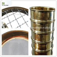 Filtering Brass Test Sifter Copper Mesh Analysis Sieve