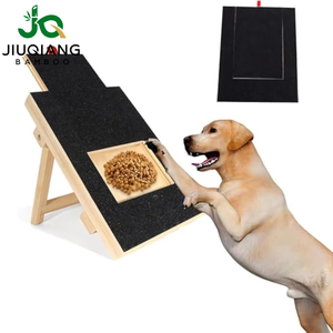 Adjustable Natural Dog Nail <strong>Scratch</strong> Board Pet Toy <strong>Cat</strong> <strong>Scratch</strong> Board Bamboo Dog <strong>Scratch</strong> Pad for Nails with Hidden Treat <strong>Box</strong> - Product Image 1