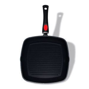 Poêle à frire carrée en aluminium moulé sous pression à poignée <span class=keywords><strong>amovible</strong></span> Offres Spéciales avec poignée détachable - Product Image 4