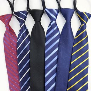 Manufacturers in Stock Wholesale Customized Color Men's Neck <b>Ties</b> Business Casual Style Zip <b>Ties</b> - Product Image 3