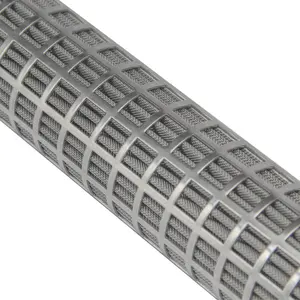 large flow rate per area 1 3 5 10 20 Micron Stainless Steel 316 100 Micron Sintered Metal Mesh Filter