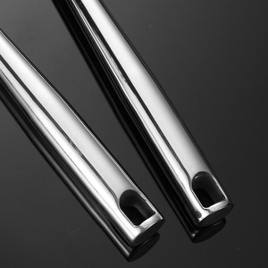 Ensemble d'ustensiles de cuisine haut de gamme en acier inoxydable 304 finition miroir, spatule de cuisine luxueuse et étendue, passoire, ustensile à soupe - Product Image 4