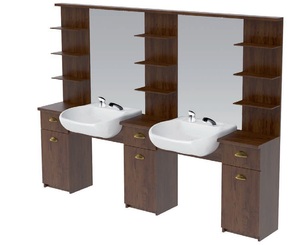 Meubles de salon de coiffure, haute qualité, avec miroirs, multi-effet, en promotion - Product Image 6