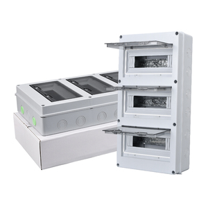 Boîte de distribution électrique Tulabu série HT, 36 voies, 3 <span class=keywords><strong>rangées</strong></span>, IP65, étanche, 20A, 110V, MCB, dispositif de distribution d'alimentation, extérieur - Product Image 1
