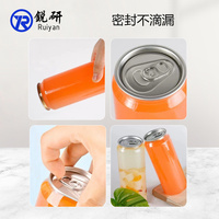 Boîtes de soda en plastique PET de 330 ml (11 oz) vides avec anneau de traction pour jus et boissons gazeuses