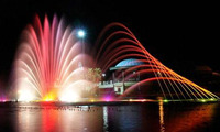Spectacle de Fontaines Lumineuses Multimédias, Fontaines Dansantes Musicales pour Lac, Rivière, Parc, Mer, Piscine