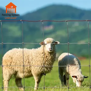 Заводская цена, оцинкованный забор из проволочной сетки для крупного рогатого скота, овец, поля, оленя, фермы
