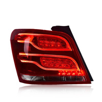 Lampu Belakang ABS Benz GLK X204 Baru 2009-2015 Upgrade dengan DRL Sinyal Belok Dinamis LED Aksesoris Mobil