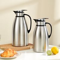 Nouvelle bouteille isotherme sous vide en acier inoxydable 201 avec anneau en acier, isolation thermique 12-24 heures, design moderne et minimaliste, grande capacité