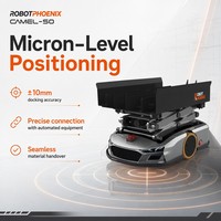 Robot mobile composite automatique AMR à navigation laser Slam nouvellement lancé, capacité de charge de 400 kg