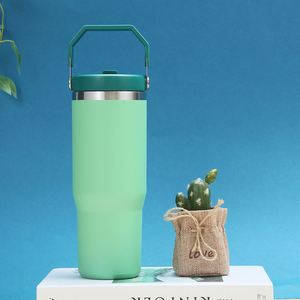 Gobelet isotherme en acier inoxydable de 30 oz, avec couvercle, prêt à être expédié – Cadeau fantaisie, pas cher et très vendu - Product Image 2