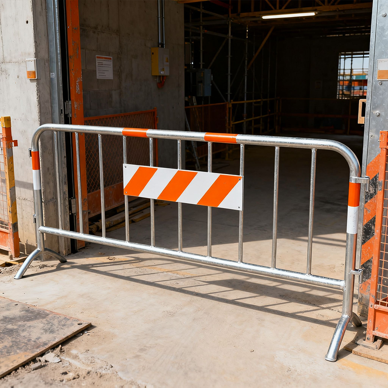 Crowd Control Road Safety Barrier Temp