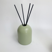 Diffuseur de parfum personnalisé de luxe vide en béton avec couvercle pour huiles essentielles aromatiques