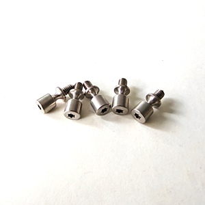 Servicios de mecanizado CNC de bronce para bandas de patas de aves de corral, anillos de pie de pájaro, espaciadores de <span class=keywords><strong>Paloma</strong></span>, bisagra, otras piezas hechas de aluminio - Product Image 2