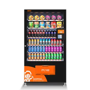 AFEN Factory Wholesale 3d Face Recognition Payment Vending Machine Small Drinks And Snack Vending Machine In Malaysia