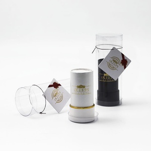 Caja de Papel PET Biodegradable de Alta Calidad, Personalizada al por Mayor, para Empaque de Flores Frescas, Caja de Regalo de Rosas, Caja Cilíndrica de Plástico - Product Image 4