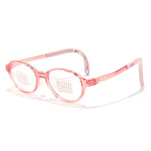 Danyang – montures de lunettes ovales en Silicone pour enfants, 5873, légères, à monture complète, avec verres en résine, lunettes pour enfants - Product Image 1
