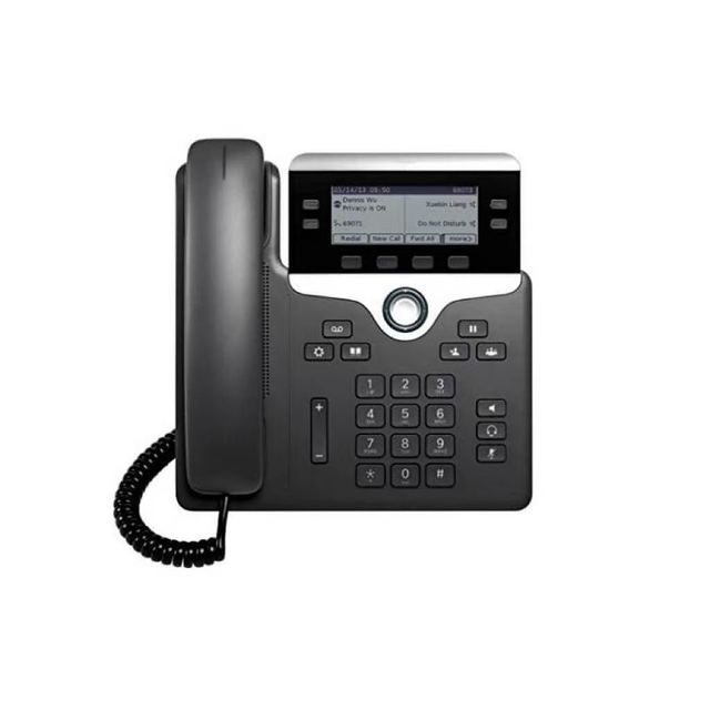 Original CP-7841-K9= IP Phone 7841 4 Line Gigabit VoIP Phone 3.5" Backlit LCD PoE Business Desk Phone for CUCM Webex Calling