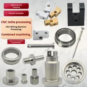 Custom Single Piece Precision Machinery For Brass Stainless Steel Hardware Parts <strong>CNC</strong> <strong>Lathe</strong> Processing Machining Services - Product Image 1