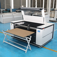 Machine de découpe laser CO2 Jowuey 150W à double tête avec mise au point automatique pour le bois, le contreplaqué et le papier, avec prise en charge du format DST