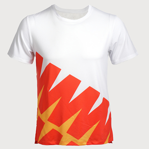 Camiseta de Entrenamiento para Hombre con Logotipo de Diseño Nuevo Personalizado, Sublimación, 100% Poliéster, Malla Transpirable de Secado Rápido - Product Image 2