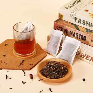 Custom Printing Empty <b>Tea</b> Bags for <b>Loose</b> Leaf <b>Tea</b> Disposable Small <b>Tea</b> Filter Bags with Drawstring Fillable ClothTea Sachetsa - Product Image 3