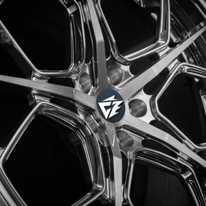 Rines Forjados Plateados de Alto Brillo Estilo JDM VIP de 19 y 20 Pulgadas, Diseño de 2 Piezas con Remaches para <span class=keywords><strong>Nissan</strong></span> <span class=keywords><strong>GTR</strong></span> Supra - Product Image 3