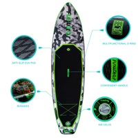 FUNWATER Livraison gratuite Dropshipping OEM Planche de SUP gonflable 12' sup Gonfiabil Double couche Planches de SUP Jeux aquatiques Surf