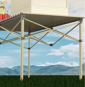 53 Mesa de comedor plegable moderna para exteriores (acero al carbono) para uso en parques y patios - Product Image 5