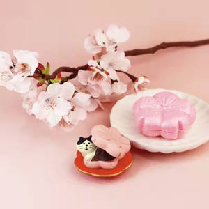 Artículos <span class=keywords><strong>de</strong></span> Comestibles Japoneses ZAKKA, <span class=keywords><strong>Comida</strong></span> y Diversión, Serie <span class=keywords><strong>de</strong></span> Casa <span class=keywords><strong>de</strong></span> Té <span class=keywords><strong>de</strong></span> Primavera <span class=keywords><strong>de</strong></span> Moda, Adorno en Miniatura <span class=keywords><strong>de</strong></span> Resina con Gato Japonés - Product Image 4