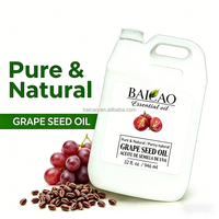 Minyak Biji Anggur Murni Cold Pressed Grosir, Alami, untuk Pencampuran Minyak Esensial, Aromaterapi, Pengenceran, Pasokan Pabrik