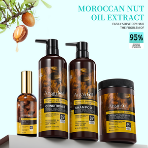 Private Label Anti-Frizz Arganöl Kokosnuss Bio Veganes Feuchtigkeitsspendendes <span class=keywords><strong>Shampoo</strong></span> zur Wiederherstellung und Stärkung der Haarwurzeln Haarprodukte - Product Image 4