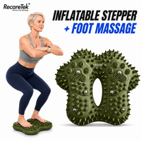 Equipo de Fitness para el Hogar, Máquina de Step Inflable para Entrenamiento Cardiovascular, Entrenador de Fitness para el Hogar, Ejercicio para la Parte Inferior del Cuerpo