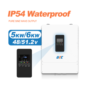 <span class=keywords><strong>Inversor</strong></span> Híbrido MPPT Impermeable IP54 de 5kVA 6kVA 24V 48V Monofásico 220V-240V Conectado/Desconectado a la Red Sin Batería LCD 50HZ/60HZ WIFI - Product Image 5