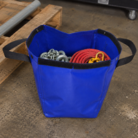 Sac durable en bâche PVC renforcée, grande capacité, idéal pour électriciens et charpentiers