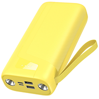 Nouvelles Idées 2025 – Batterie Externe Grande Capacité 30000mAh Li-Polymère à Charge Rapide avec Double Port USB et Affichage LED, Personnalisable avec Logo OEM pour l'Extérieur