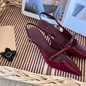 Sandales d'été 2025 simples à talons hauts pour femmes, style européen et américain, grandes tailles, bout ouvert, bout pointu, talon épais, sexy, en dentelle, souples - Product Image 4