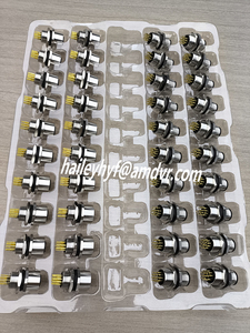 IP67 không thấm nước M12 kết nối <span class=keywords><strong>5</strong></span>-<span class=keywords><strong>pin</strong></span>, Hàn Chấm dứt Bảng điều khiển gắn kết hoặc PCB Plug-in ổ cắm (Nam/nữ) - Product Image 6