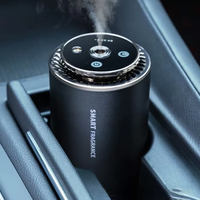 Diffuseur d'air compact en forme de cylindre à libération douce de parfum, pour voiture, canapé, bureau, accessoire d'élimination des odeurs, décoration de tableau de bord