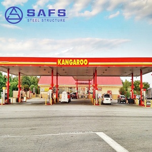 Ontwerp Ruimte Frame Benzine Tankstation Luifel Bouw - Product Image 2