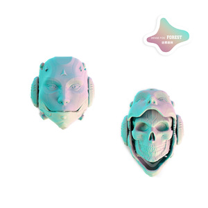 Figurine de fille en plastique PLA imprimée en 3D Feeron, transformable, articulée, cadeau pour garçons, jouet artistique, accessoire 3D personnalisable, jeu - Product Image 6