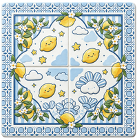 Tapis de Mahjong Américain Chinoiserie Tropicale, Tapis de Table de Mahjong Anti-Bruit Prix Usine pour 4 Joueurs
