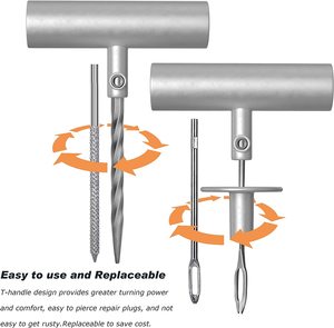 <span class=keywords><strong>Kit</strong></span> de reparación de neumáticos para motocicletas, coches, bicicletas, Jeeps, camiones y tractores, gran oferta en línea - Product Image 6