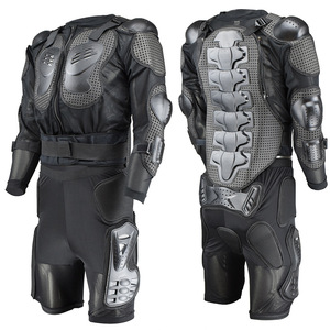 Conjunto de Chaqueta y Pantalones de Motociclismo con Protección, Certificación CE, Resistente al Viento, Secado Rápido, Impresión Reflectante, Poliéster/Nailon, para Hombre - Product Image 1