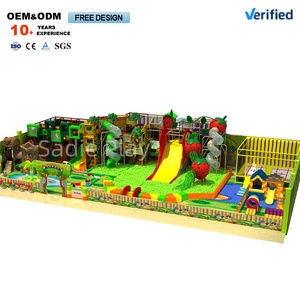 Equipo de Juegos Interior de Calidad Hotelera, Trampolín Infantil con Temática de Animales del Bosque, Directo de Fábrica - Product Image 2