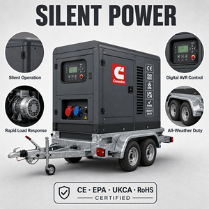 Générateur de soudage diesel Power Mobile 400A avec démarrage électrique 50/60Hz 220/380/110V - Product Image 2